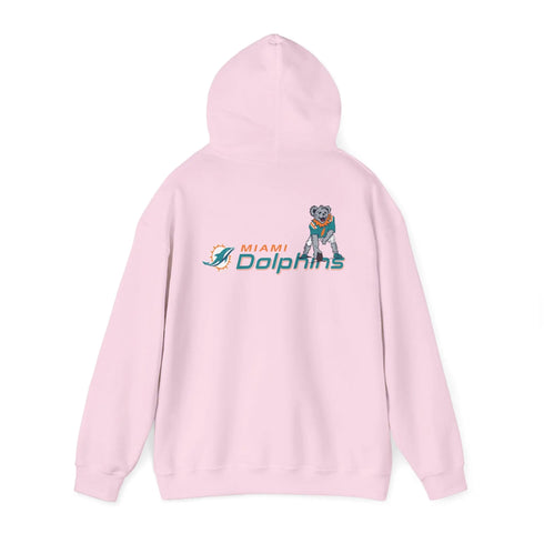 Miami Dolphins Dancing Bear Unisex Hoodie - NFL - StealieShop