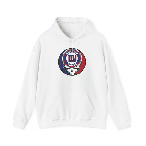 New York Giants Classic Logo Stealie Grateful Dead Hoodie Sweatshirt - NFL