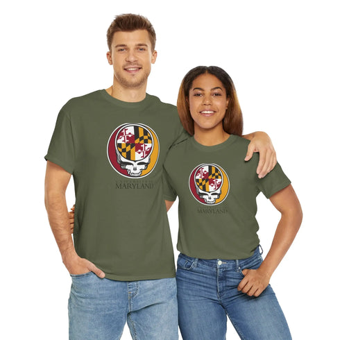 University of Maryland Grateful Dead T-Shirt Printify