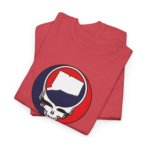 Connecticut Map Stealie Grateful Dead T-Shirt
