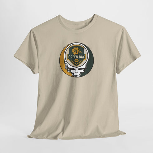 Green Bay Football Stealie T-Shirt - Gridiron Collection