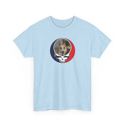 Custom Dog Stealie Unisex Grateful Dead T-Shirt (88)