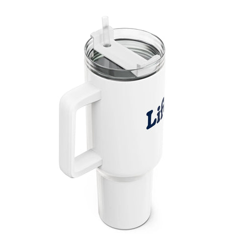 Grateful Dead - Life is dead. Signature "Fat Man" Tumbler, Double Insulated 40oz Travel Mug - StealieShop