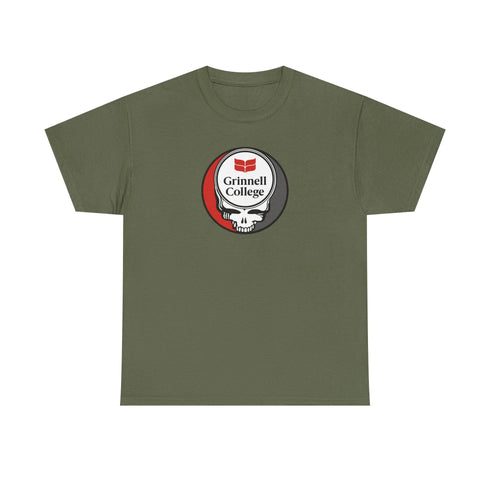 Grateful Dead - Grinnell College Grateful Dead Steal Your Face T-Shirt - StealieShop