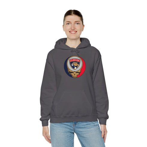 Florida Panthers Grateful Dead Unisex Heavy Blend Hoodie StealieShop