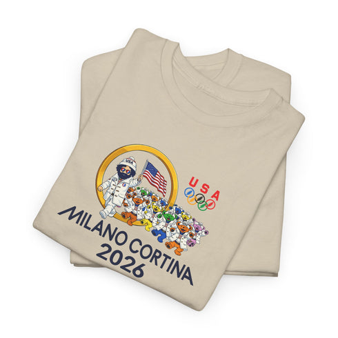 Jerry and The Bears 2026 Olympics Opening Ceremonies Grateful Dead T-Shirt