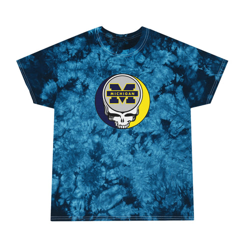 University of Michigan Stealie Crystal Tie-Dye T-Shirt