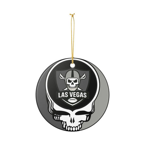 Las Vegas Football Stealie Christmas Ornament - StealieShop