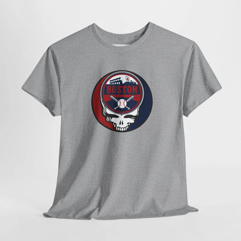 Grateful Dead - Boston Red Sox Grateful Dead Steal Your Face T-Shirt - StealieShop