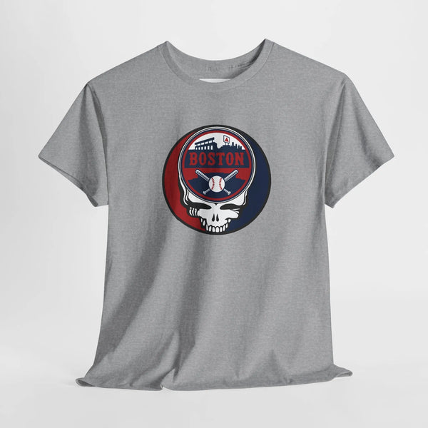 Grateful Dead - Boston Red Sox Grateful Dead Steal Your Face T-Shirt - StealieShop