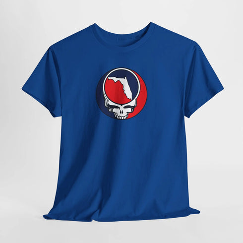 Florida Map Stealie Grateful Dead T-Shirt