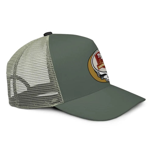 Grateful Dead - San Francisco 49ers Stealie Trucker Cap - StealieShop
