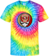 San Francisco 49ers Logo Stealie Tie-Dye Grateful Dead T-Shirt