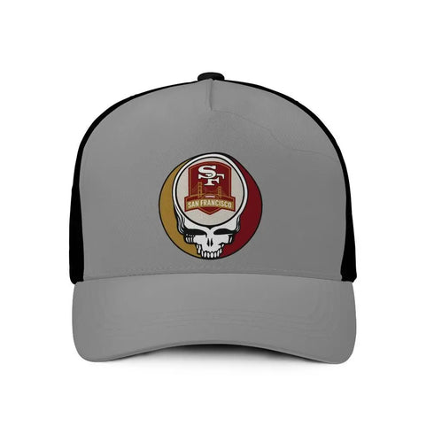Grateful Dead - San Francisco 49ers Stealie Trucker Cap - StealieShop