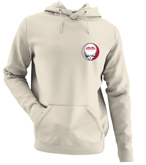 Swarthmore - Premium Grateful Dead Left Chest Hoodie - Sand - 3