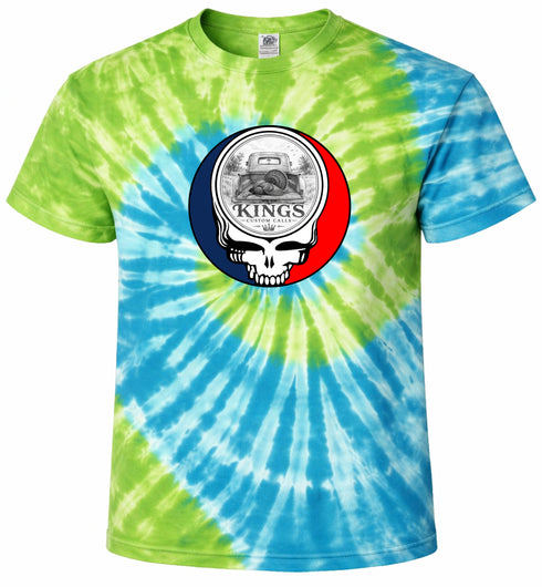 1602 - Custom Stealie Tie-Dye