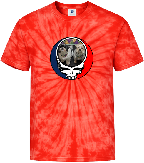 1549 - Custom Stealie Tie-Dye