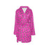 Grateful Dead - Hot Pink Lightning Bolt Women's Western Bath Robe - StealieShop