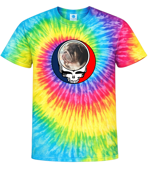 1676 - Custom Stealie Tie-Dye