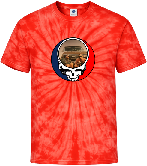 1677 - Custom Stealie Tie-Dye