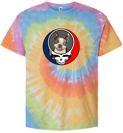 1445 - Custom Stealie Tie-Dye