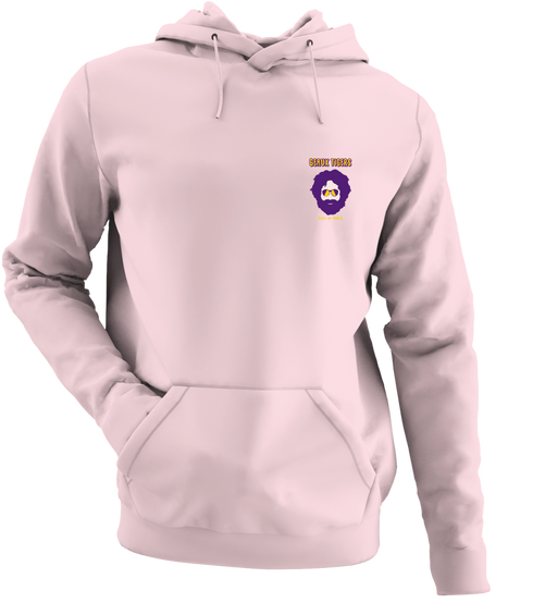 LSU Jerry - Life is dead.® - Premium Grateful Dead Left Chest Hoodie - Light Pink - 4