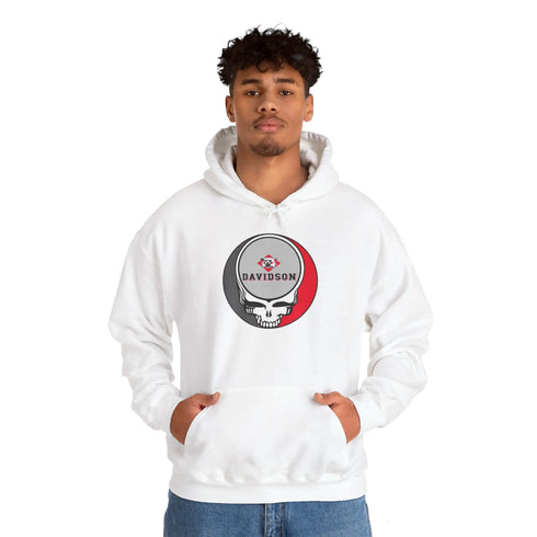 Davidson College Grateful Dead Steal Your Face Unisex Hoodie - StealieShop