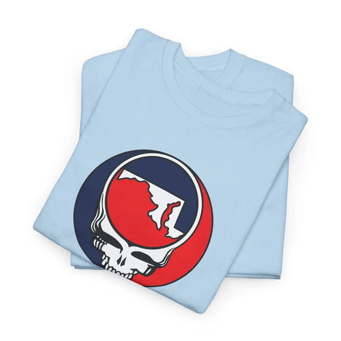 Maryland Map Stealie Grateful Dead T-Shirt