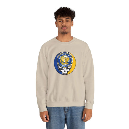 Hofstra University Grateful Dead Stealie Crewneck Sweatshirt Printify