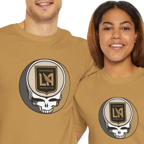 Los Angeles FC United Grateful Dead T-Shirt - MLS Soccer StealieShop