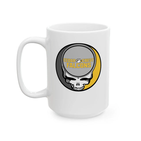 Grateful Dead - Cedar Crest College Stealie 15 Ounce Grateful Dead Ceramic Mug - StealieShop