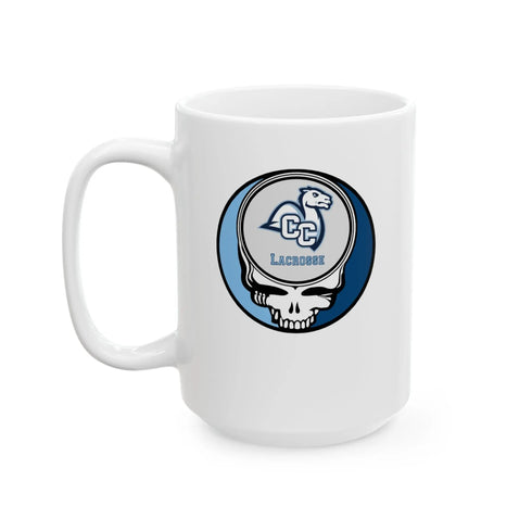 Grateful Dead - Connecticut College Lacrosse Ceramic Mug - StealieShop