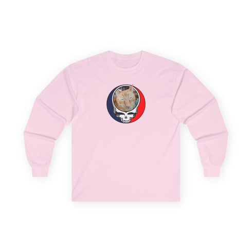 Custom Cat Stealie Grateful Dead Long Sleeve Tee (56)