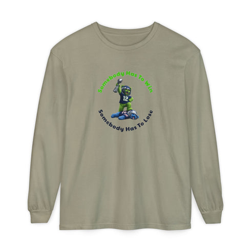 Seattle Seahawks Dancing Bears Big Game 2026 Vineyard Collection Garment-Dyed Long Sleeve Shirt
