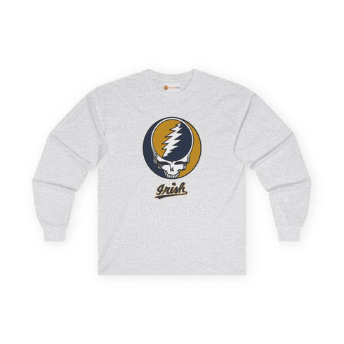 Grateful Dead - Notre Dame Grateful Dead Long Sleeve Tee - StealieShop