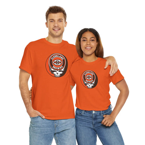 Cleveland Browns Grateful Dead T-Shirt Printify