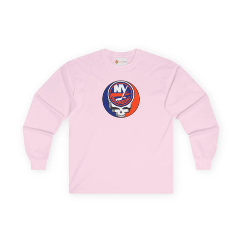New York Islanders Grateful Dead Long Sleeve Tee Printify