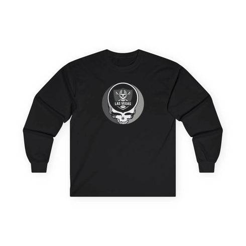 Grateful Dead - Las Vegas Raiders Grateful Dead Long Sleeve Tee - NFL - StealieShop