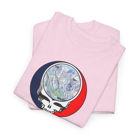 Park City Trail Map Stealie Grateful Dead T-Shirt