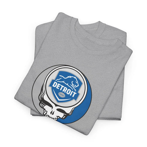 Grateful Dead - Detroit Lions Grateful Dead Steal Your Face T-Shirt - NFL - StealieShop