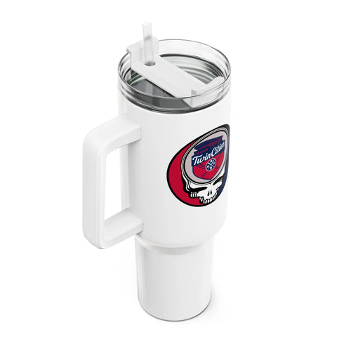 Grateful Dead - Minnesota Twins "Fat Man" Tumbler, Double Insulated 40oz Travel Mug - StealieShop