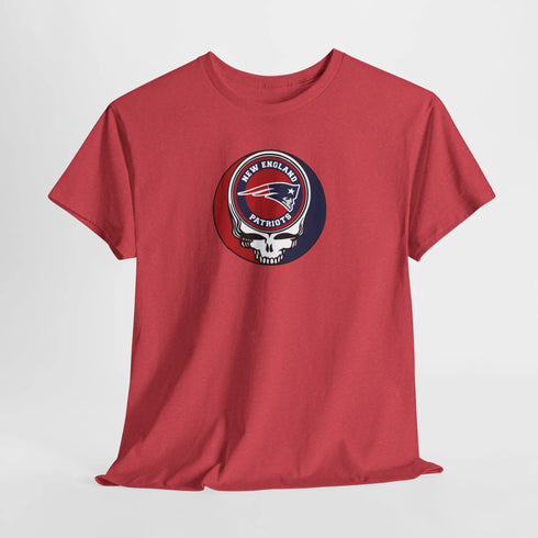 New England Patriots Logo Stealie Grateful Dead Unisex T-Shirt