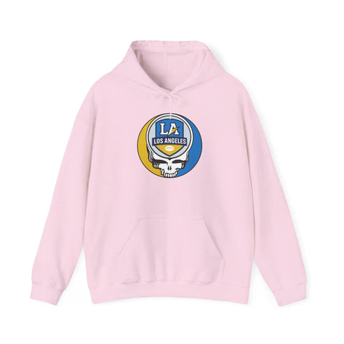 Grateful Dead - Los Angeles Chargers Stealie Grateful Dead Hooded Sweatshirt - NFL - StealieShop
