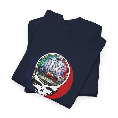 Big Game 2026 Tie-Dye Stealie Grateful Dead T-Shirt