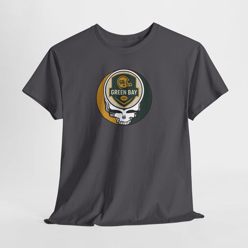 Green Bay Football Stealie T-Shirt - Gridiron Collection