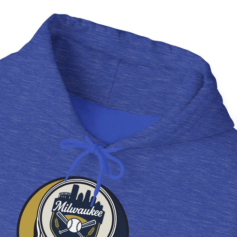 Grateful Dead - Milwaukee Brewers Grateful Dead Unisex Heavy Blend Hoodie - MLB - StealieShop