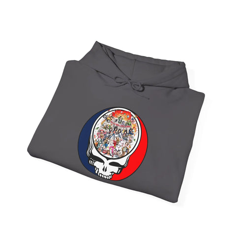 Grateful Dead - Ramones Stealie Unisex Heavy Blend Hoodie - StealieShop