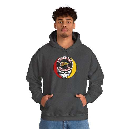 Grateful Dead - Hells Angels Stealie Unisex Heavy Blend Hoodie - StealieShop