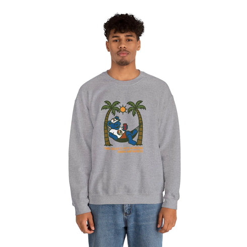 Grateful Dead - This Bear's Not Workin' From Anywhere | Life is dead. Crewneck Sweatshirt - StealieShop