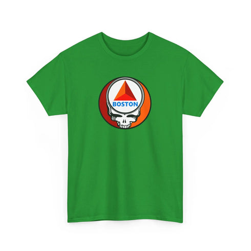 Grateful Dead - The Green Monster Red Sox Citgo Steal Your Face T-Shirt - MLB - StealieShop